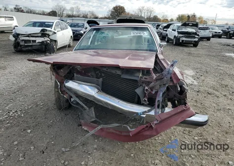 1989 Mercury Grand Marquis Ls from USA, damaged, VIN 2MEBM75F2KX680702